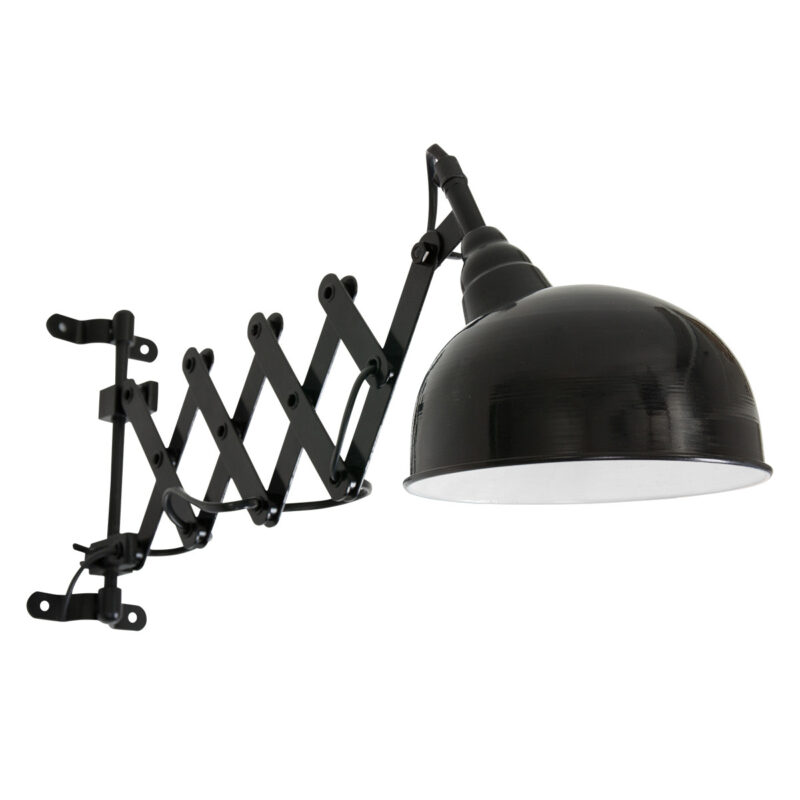 Wandlamp Yorkshire 7774 Zwart met E27 fitting - Afbeelding 2