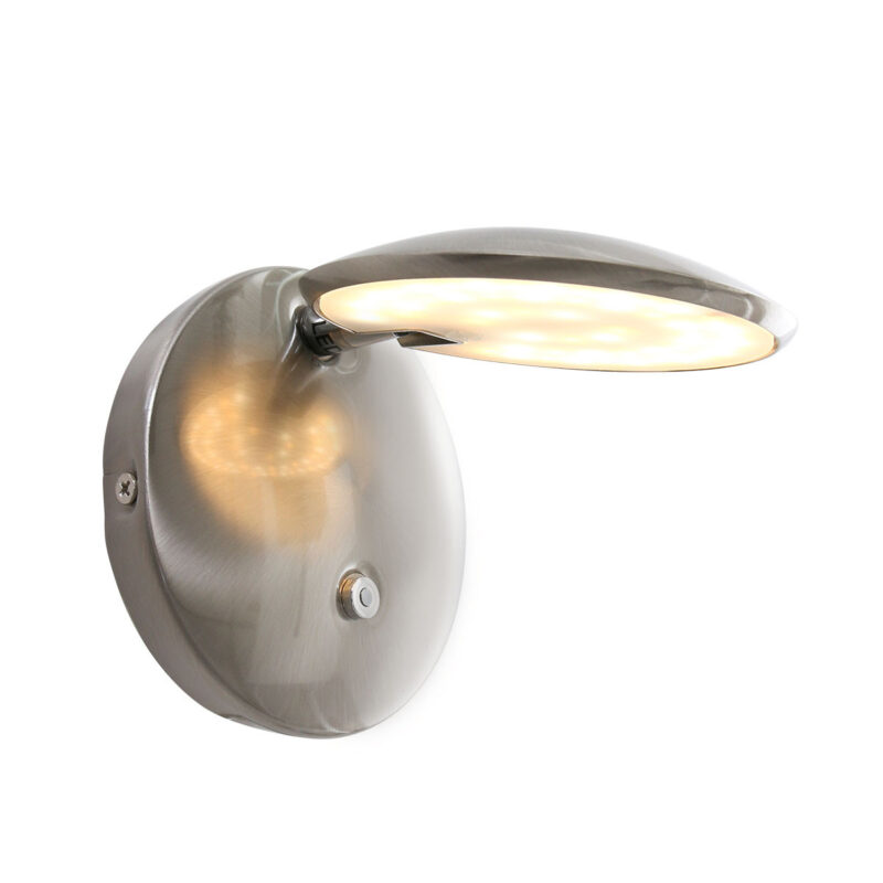Wandlamp Zenith LED 1442ST Staal lichtkleur instelbaar - Afbeelding 2