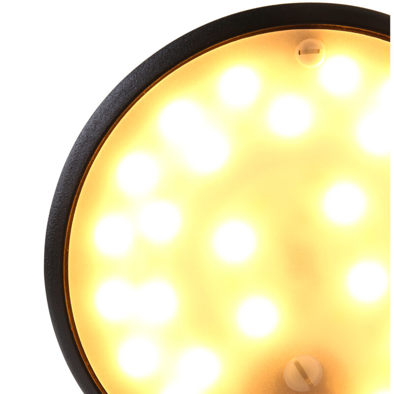 Wandlamp Zenith LED 1442ZW zwart lichtkleur instelbaar - Afbeelding 5
