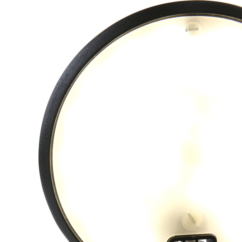Wandlamp Zenith LED 1442ZW zwart lichtkleur instelbaar - Afbeelding 6