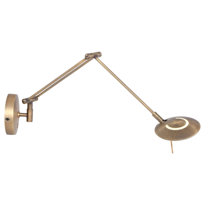 Wandlamp Zodiac 2110BR Brons Dimbaar draaibaar kantelbaar - Afbeelding 12