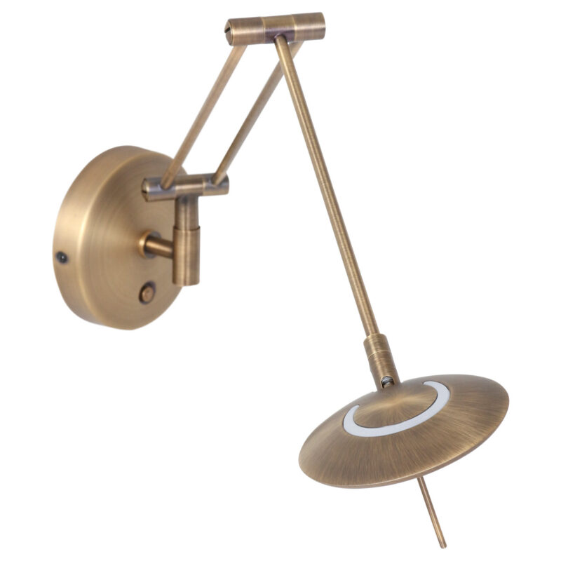 Wandlamp Zodiac 2110BR Brons Dimbaar draaibaar kantelbaar - Afbeelding 13