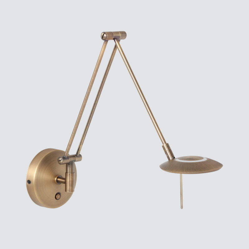 Wandlamp Zodiac 2110BR Brons Dimbaar draaibaar kantelbaar - Afbeelding 21
