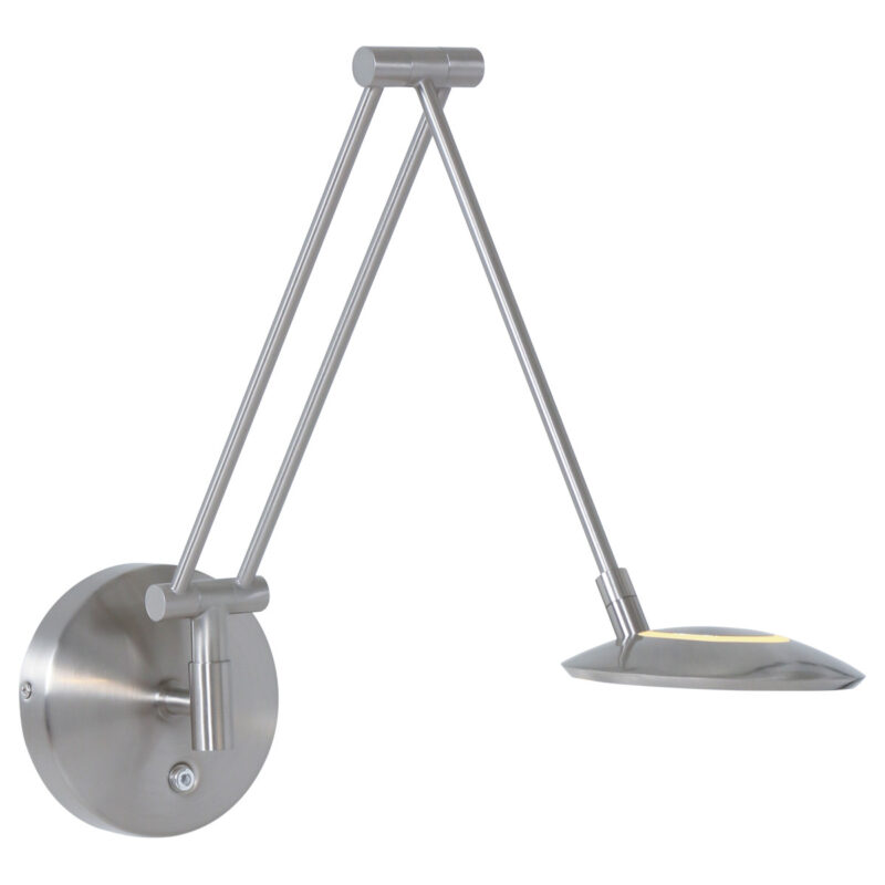 Wandlamp Zodiac 2110ST Staal Dimbaar draaibaar kantelbaar - Afbeelding 21