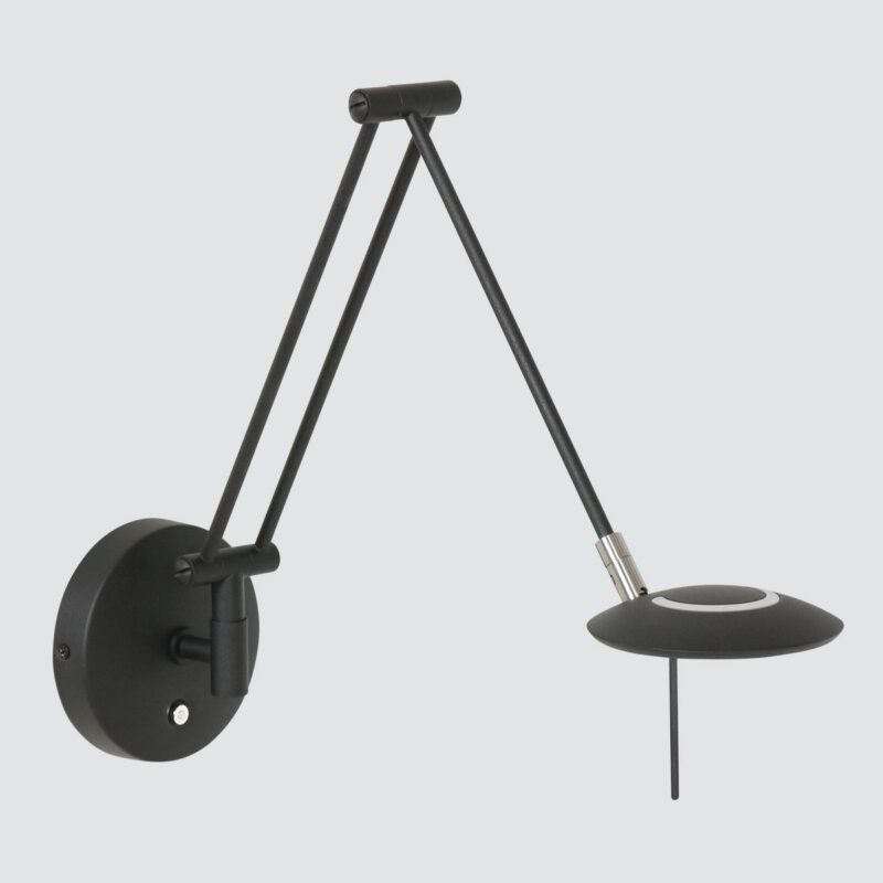 Wandlamp Zodiac 2110ZW Zwart Dimbaar draaibaar kantelbaar - Afbeelding 18