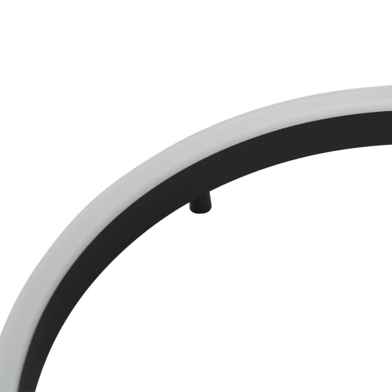 Wandlamp en Plafondlamp Mykty 3687ZW Zwart, 2400Lumen - Afbeelding 5