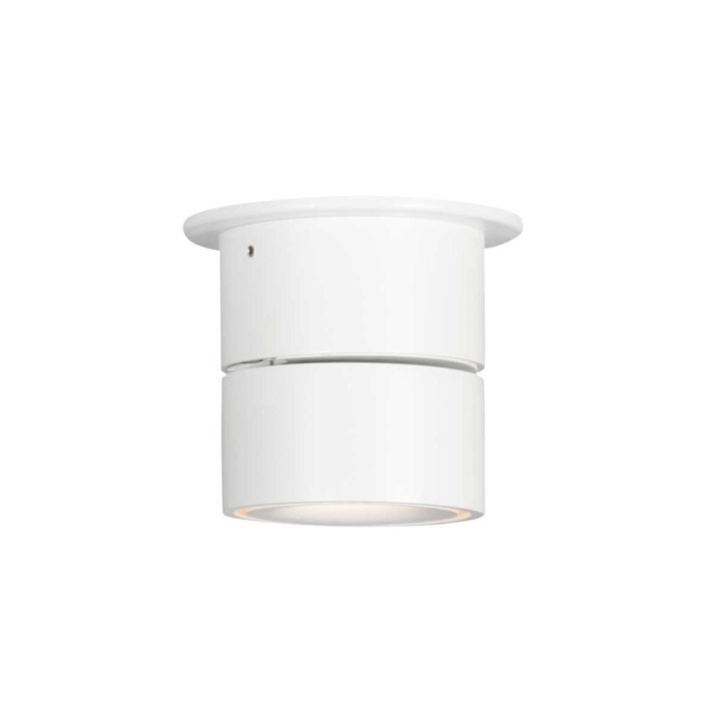 Witte 1 lichts spot Fez 2673W dimbaar draaibaar en kantelbaar - Afbeelding 9