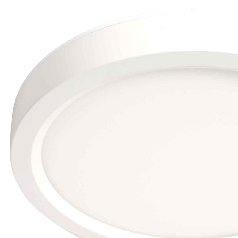 Witte Plafondlamp 4131W met 3 standen dimfunctie en lichtkleur instelbaarheid Ø20 cm - Afbeelding 3