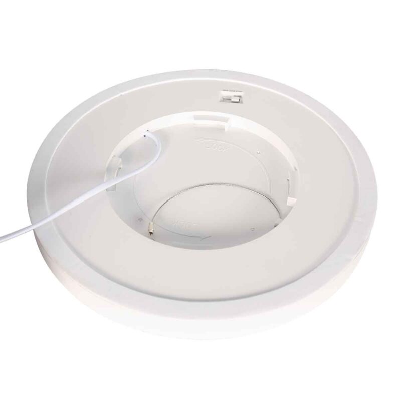 Witte Plafondlamp 4132W met 3 standen dimfunctie en lichtkleur instelbaarheid Ø29 cm - Afbeelding 9