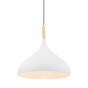 Witte Scandinavische hanglamp Bjorr 7730W Ø33cm