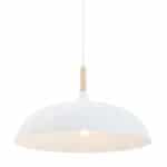 Witte Scandinavische hanglamp Bjorr 7731W Ø45cm