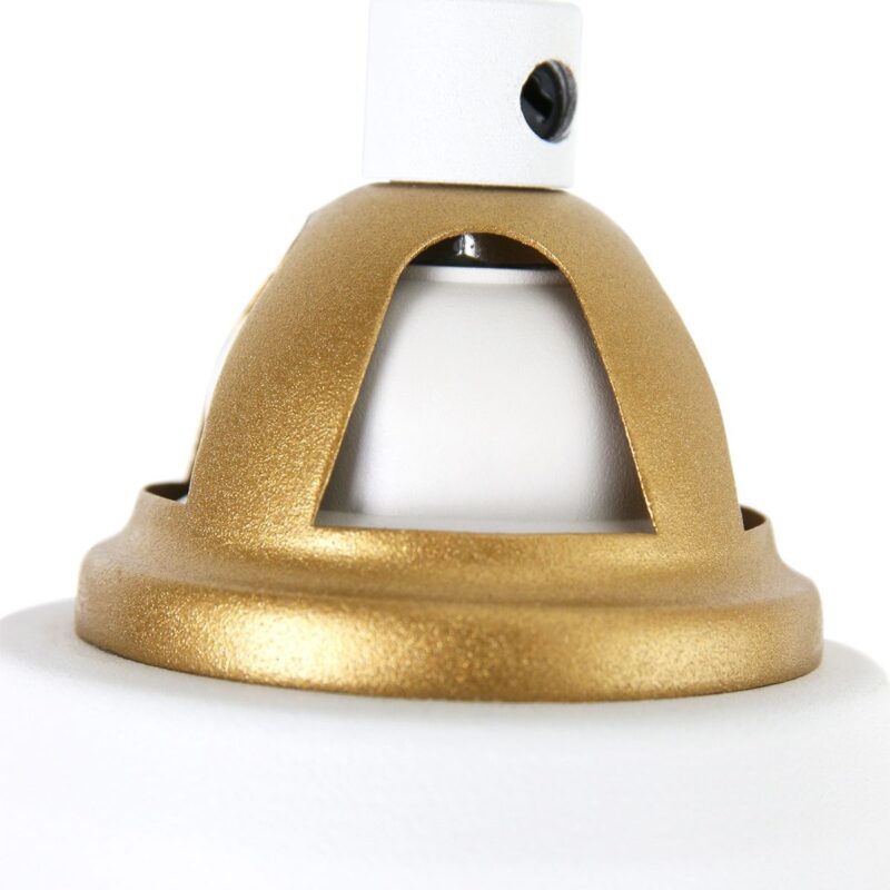 Lámpara de pinza/aplique blanco Nove 1320W con casquillo E27 e interruptor - Imagen 7