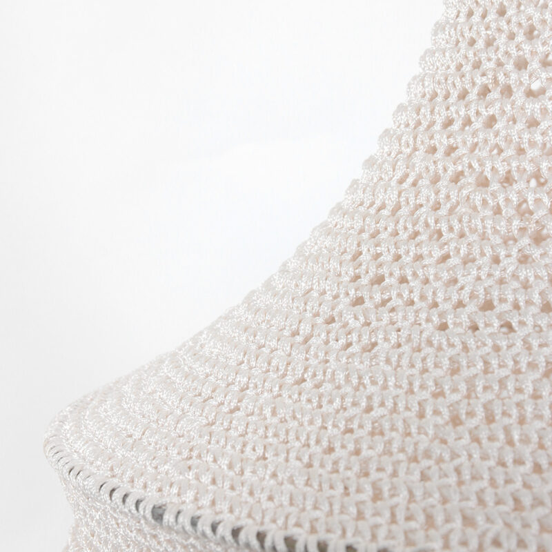 Witte oosterse hanglamp Marrakesch 3395W handgeknoopt - Afbeelding 5