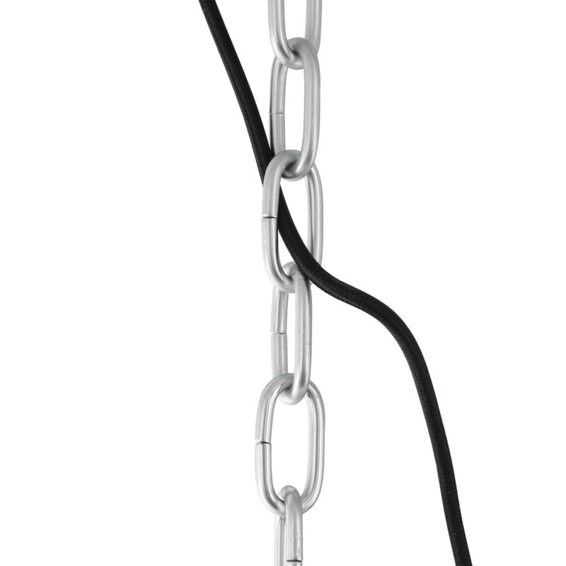 Zwart chromen hanglamp Gaeve 2661ZW Ø50cm E27 fitting - Afbeelding 14