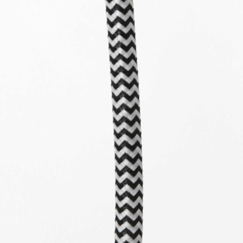 Zwart met blank houten hanglamp Maze 3490BE rond 46cm - Afbeelding 15