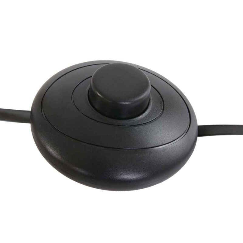 Zwart met bronzen vloerlamp Pintino 4125ZW GU10 fitting - Afbeelding 13
