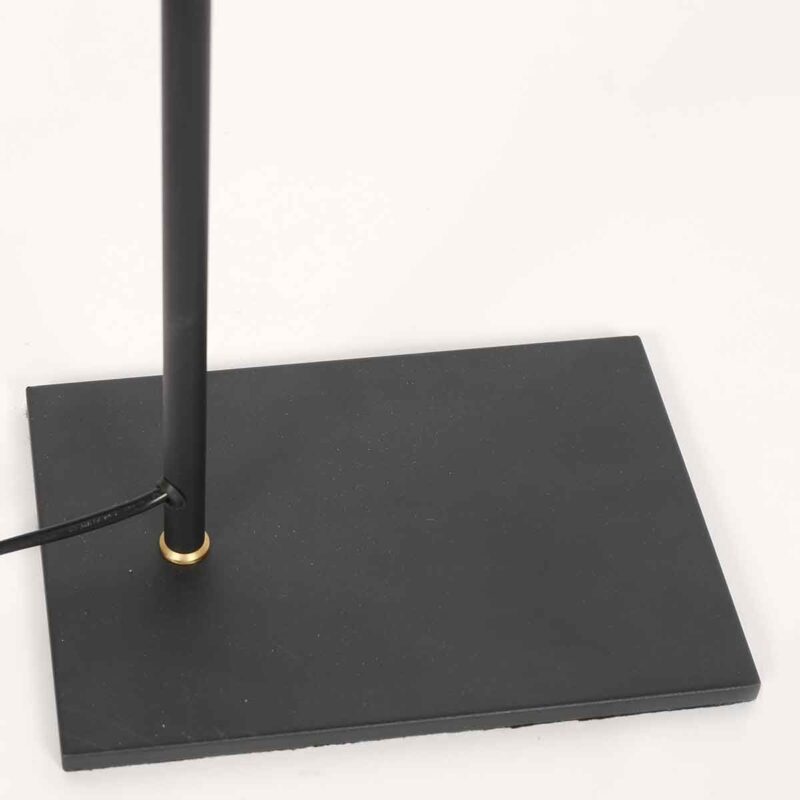 Zwart met bronzen vloerlamp Pintino 4125ZW GU10 fitting - Afbeelding 6