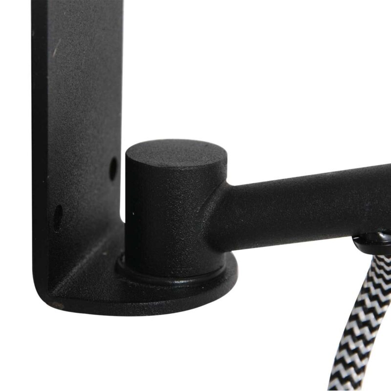 Aplique de pared negro con dorado Nove 3092ZW con brazo largo - Imagen 14
