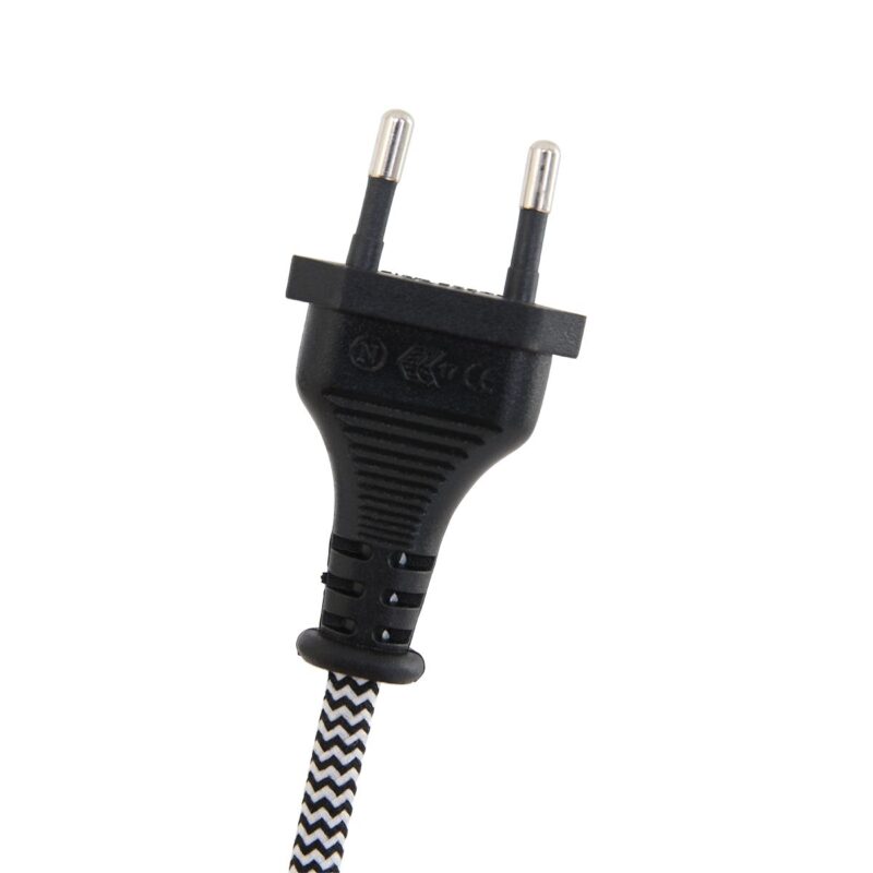 Zwart met stalen vloerlamp Fjorgard 1702ZW met E27 fitting - Afbeelding 13