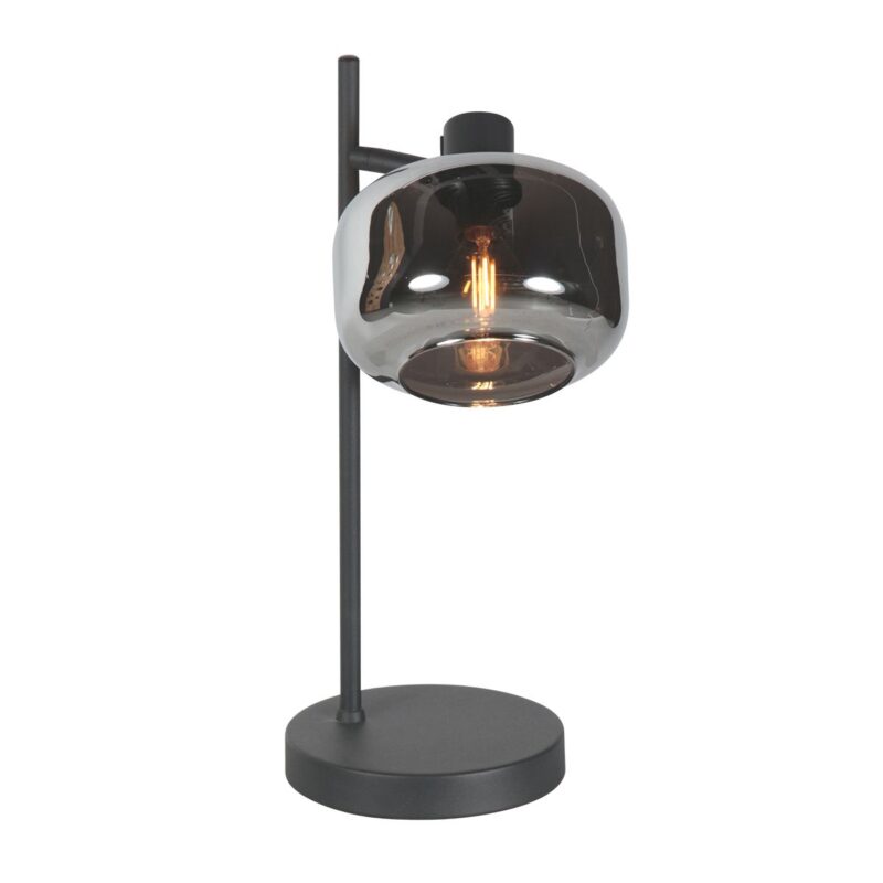 Zwarte 1-Lichts Tafellamp Tenebris 4212ZW – Stijlvol en Sfeervol Design - Afbeelding 7