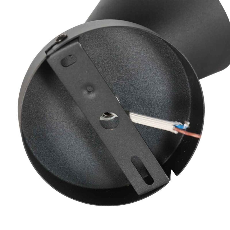 Aplique de pared Oeroe 1ZW, 4113 luz, color negro, con casquillo E14 - Imagen 10