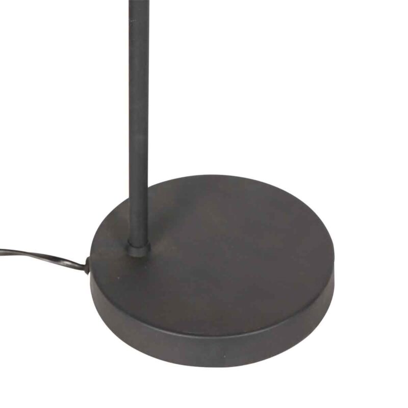 Zwarte 1 lichts tafellamp Prato 4120ZW met E14 fitting - Afbeelding 9