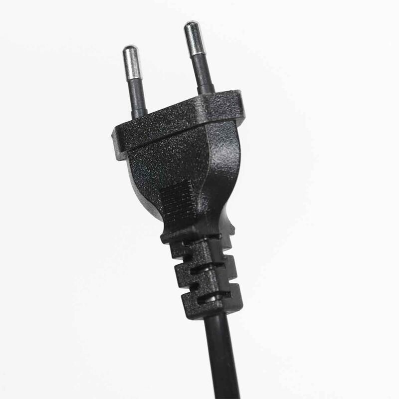 Zwarte 2 lichts vloerlamp Prato 4121ZW met E14 fittingen - Afbeelding 11