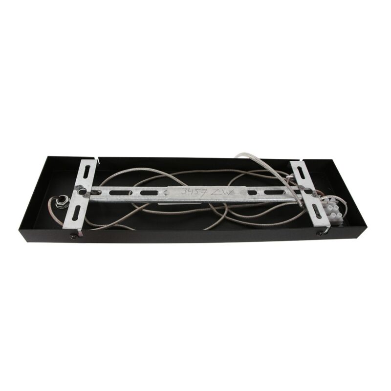Zwarte 3-lichts hanglamp Stang 3743ZW met blank zwarte bamboe kappen - Afbeelding 18