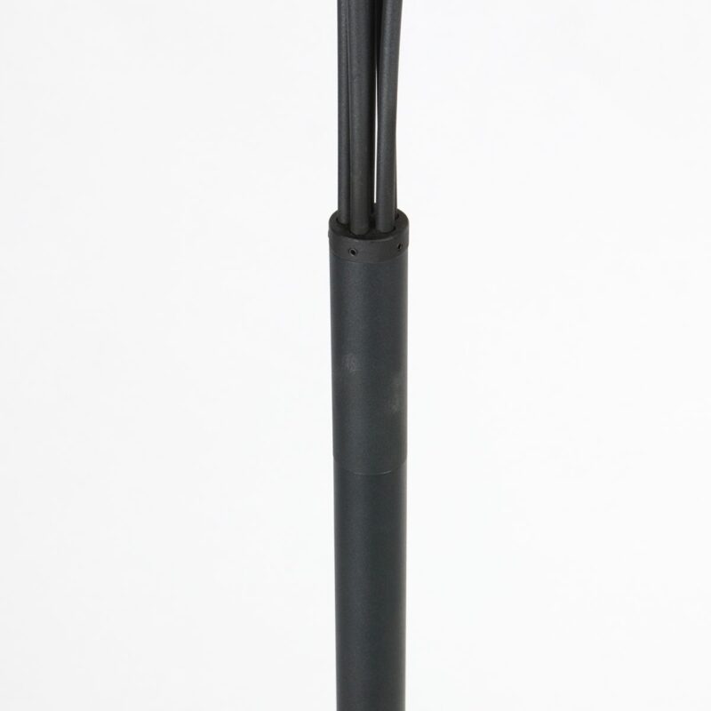 Zwarte 5-Lichts Vloerlamp Tenebris 4214ZW – Luxe en Sfeervolle Verlichting - Afbeelding 10