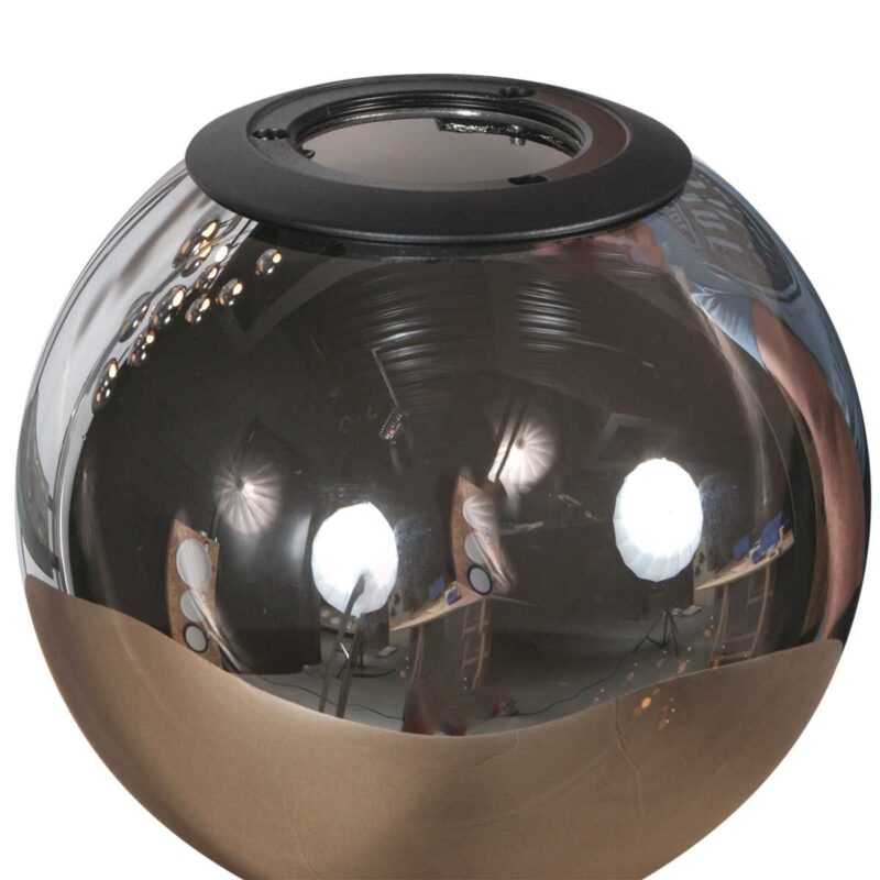 Zwarte Hanglamp Bollique 4195ZW – Imposante Vide Lamp met 12 Lichtpunten - Afbeelding 12