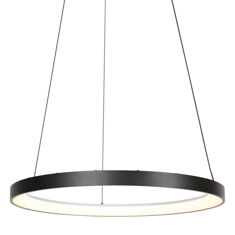 Zwarte Hanglamp Circolare 4206ZW – Modern Design met Krachtige LED-Verlichting - Afbeelding 9