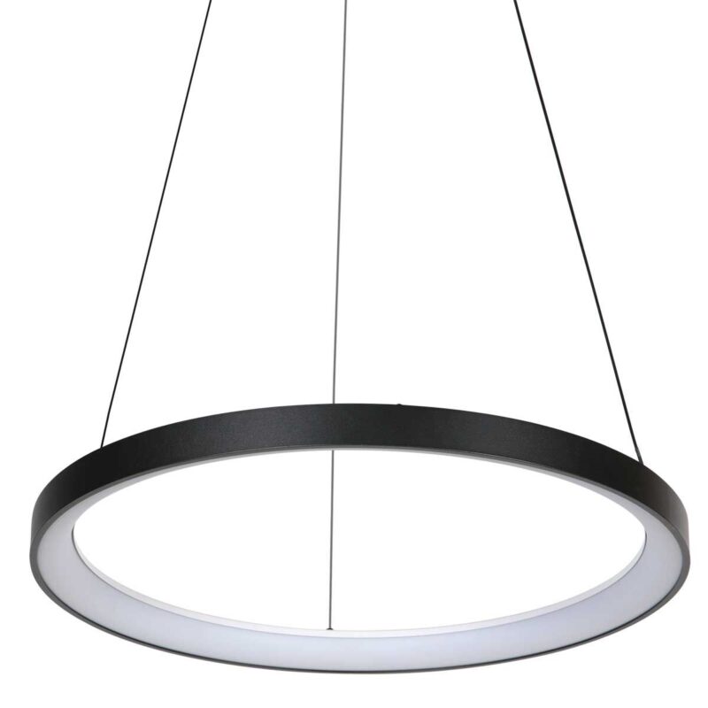 Zwarte Hanglamp Circolare 4206ZW – Modern Design met Krachtige LED-Verlichting - Afbeelding 11
