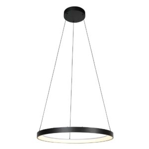 Zwarte Hanglamp Circolare 4206ZW – Modern Design met Krachtige LED-Verlichting