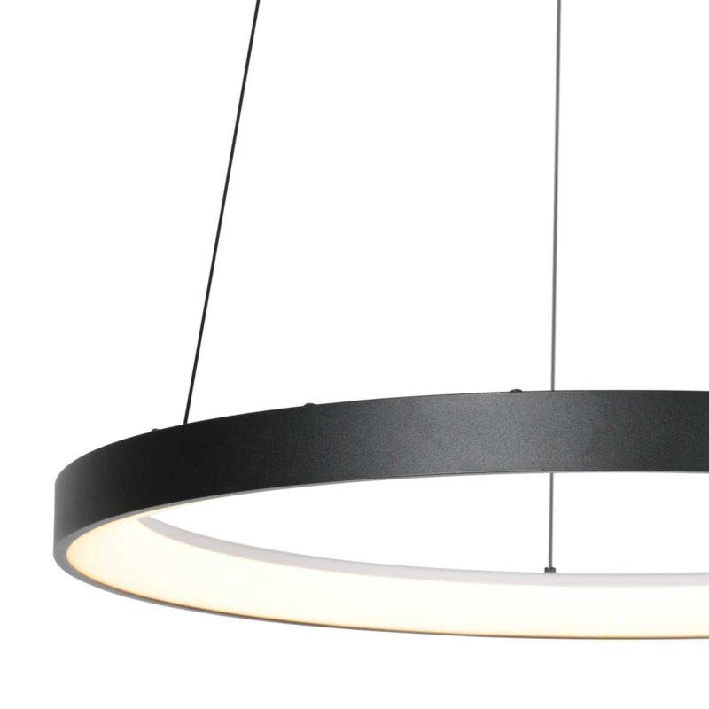 Zwarte Hanglamp Circolare 4206ZW – Modern Design met Krachtige LED-Verlichting - Afbeelding 5