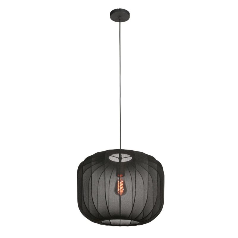 Zwarte Hanglamp Sable 4191ZW – Stijlvol en Sfeervol Design - Afbeelding 2