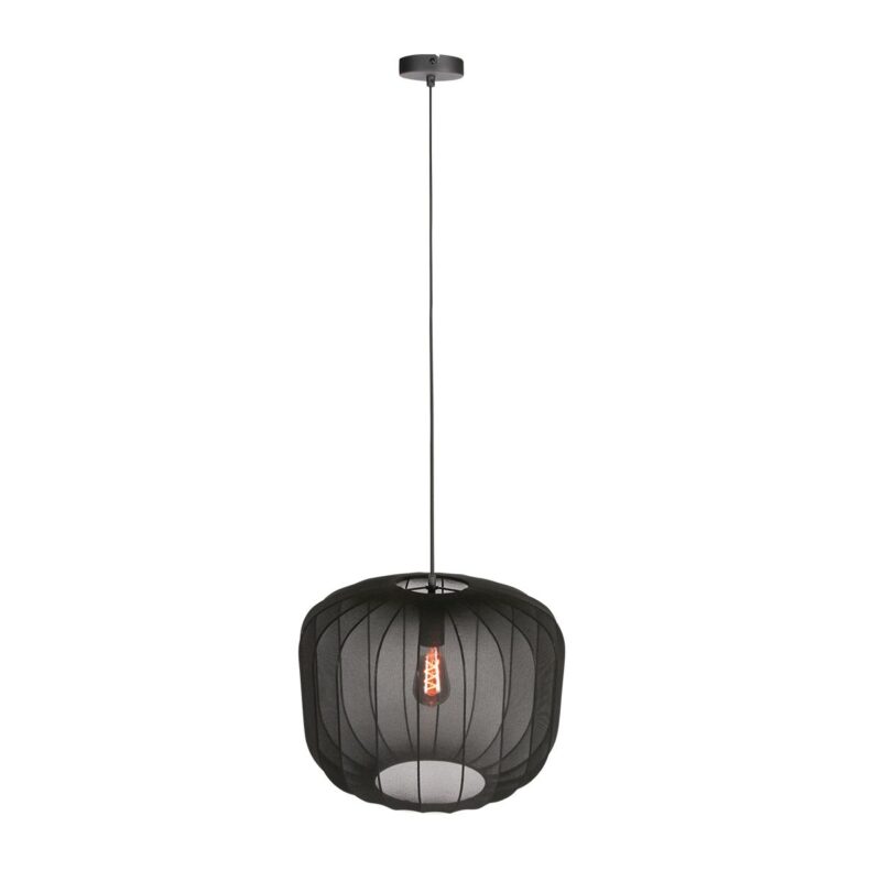 Zwarte Hanglamp Sable 4191ZW – Stijlvol en Sfeervol Design - Afbeelding 9
