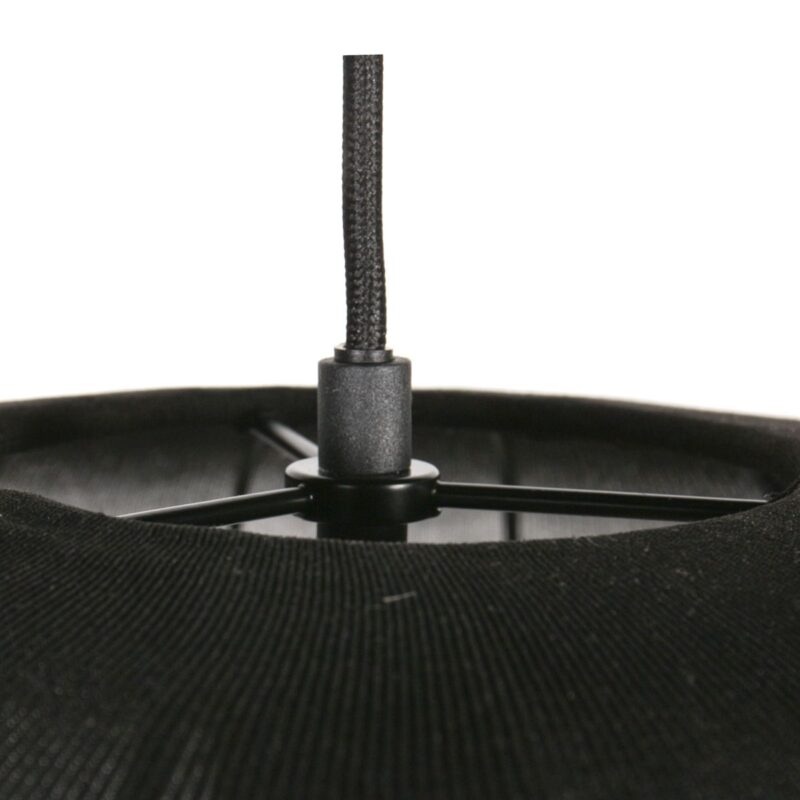 Zwarte Hanglamp Sable 4191ZW – Stijlvol en Sfeervol Design - Afbeelding 6