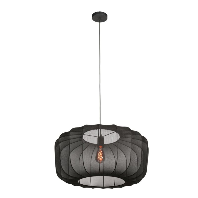 Black Pendant Lamp Sable 4193ZW – Luxurious and Atmospheric Eye-catcher - Image 2