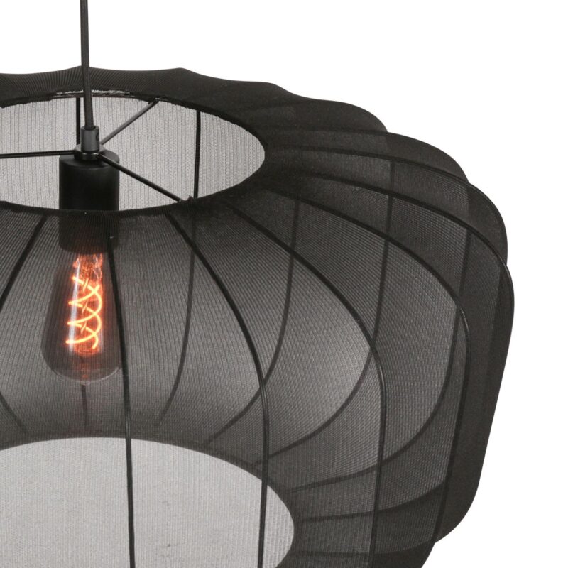 Black Pendant Lamp Sable 4193ZW – Luxurious and Atmospheric Eye-catcher - Image 4