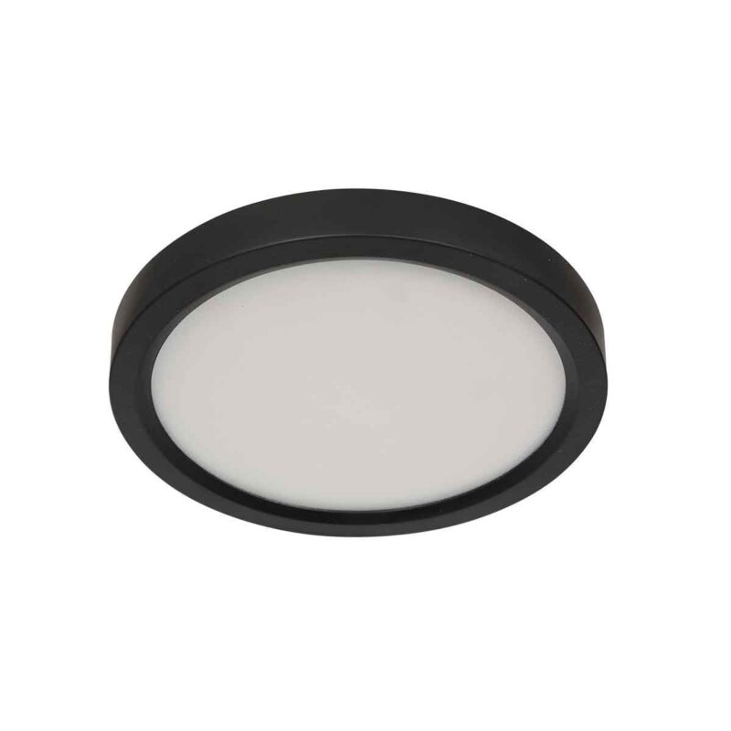 Zwarte Plafondlamp 4131ZW met 3 standen dimfunctie en lichtkleur instelbaarheid Ø20 cm - Afbeelding 8