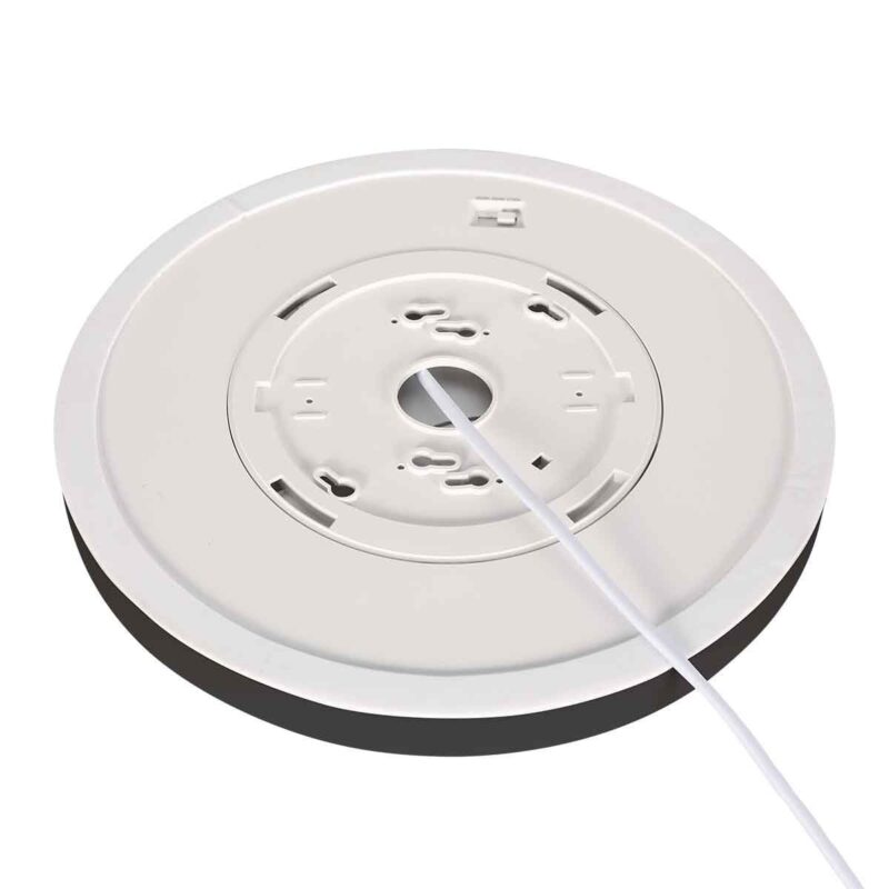 Zwarte Plafondlamp 4131ZW met 3 standen dimfunctie en lichtkleur instelbaarheid Ø20 cm - Afbeelding 9