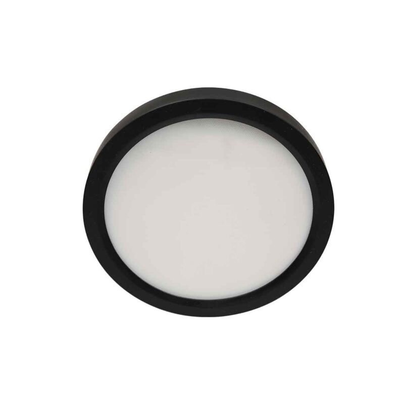 Zwarte Plafondlamp 4131ZW met 3 standen dimfunctie en lichtkleur instelbaarheid Ø20 cm - Afbeelding 11