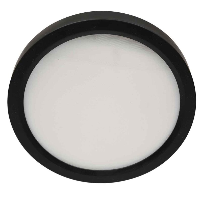Zwarte Plafondlamp 4132ZW met 3 standen dimfunctie en lichtkleur instelbaarheid Ø29 cm - Afbeelding 11