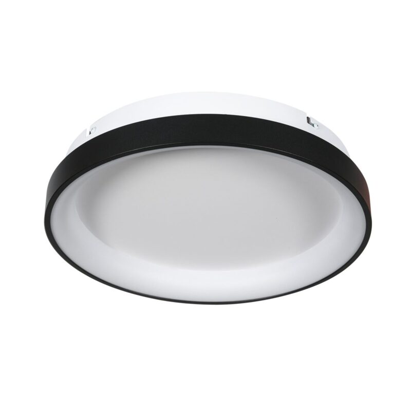 Zwarte Plafondlamp Circolare 4207ZW – Stijlvol Design met Krachtige LED-Verlichting - Afbeelding 2