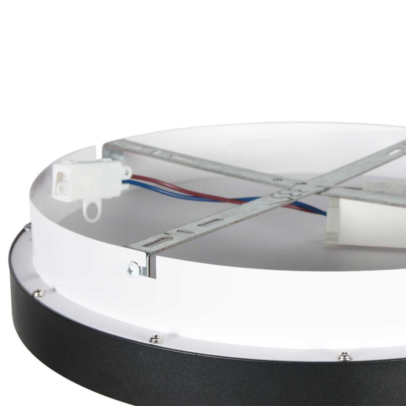 Zwarte Plafondlamp Circolare 4207ZW – Stijlvol Design met Krachtige LED-Verlichting - Afbeelding 11