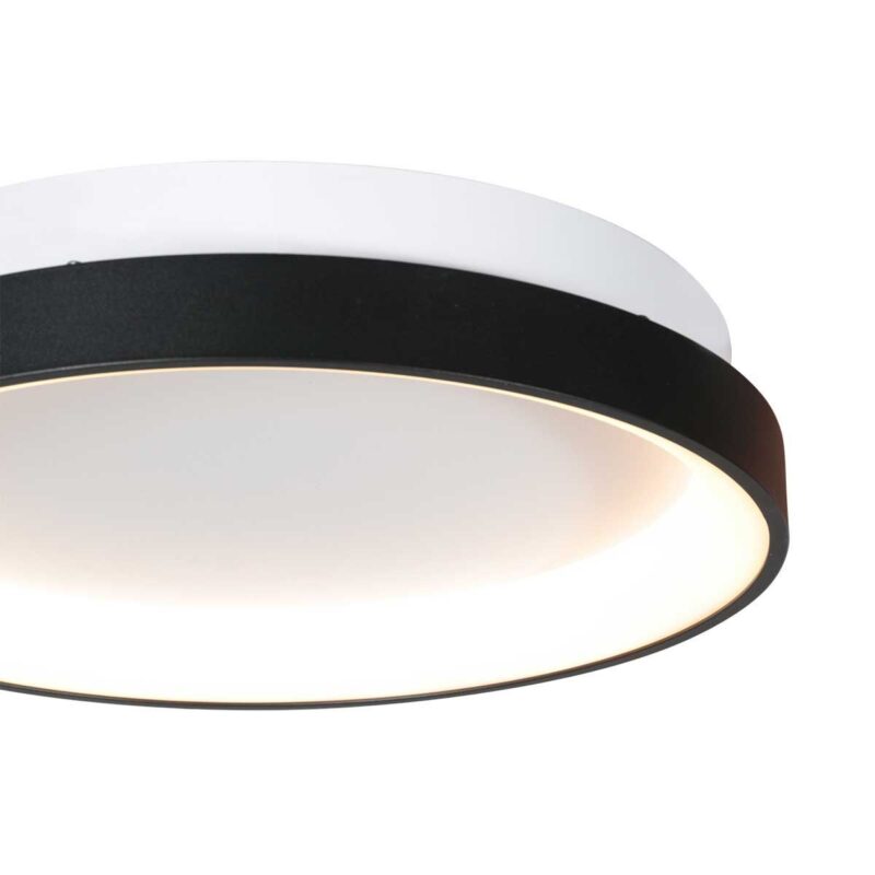 Zwarte Plafondlamp Circolare 4207ZW – Stijlvol Design met Krachtige LED-Verlichting - Afbeelding 4