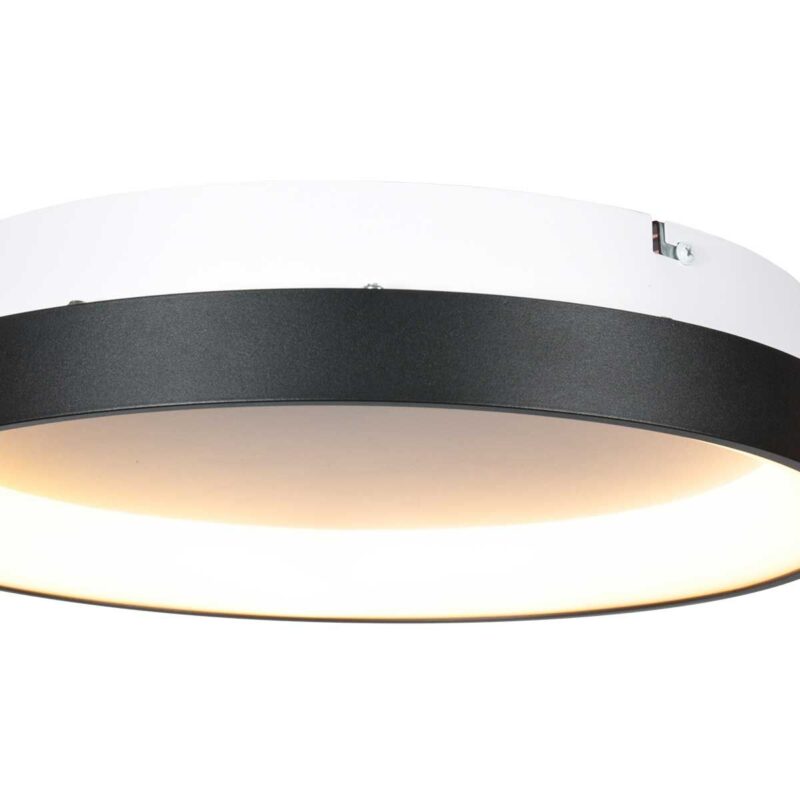 Zwarte Plafondlamp Circolare 4207ZW – Stijlvol Design met Krachtige LED-Verlichting - Afbeelding 5