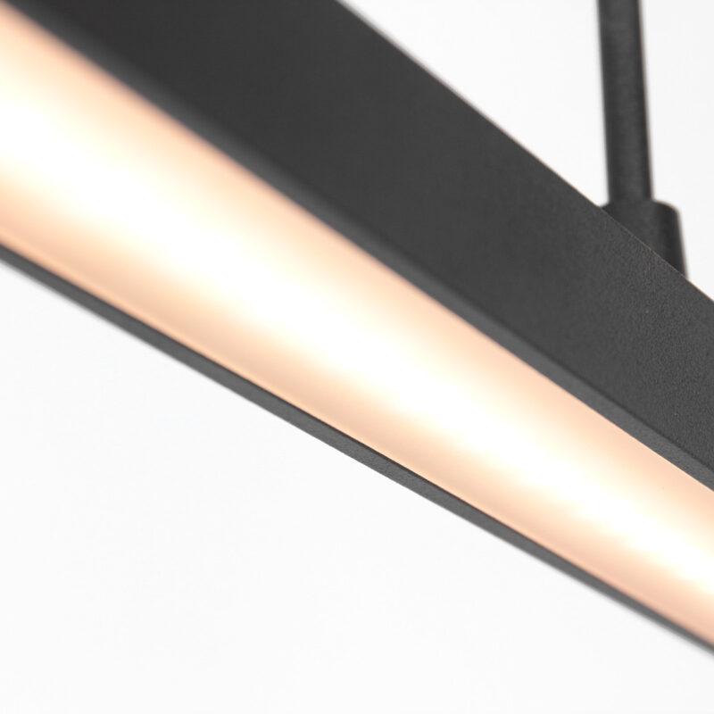 Zwarte hanglamp Bande 3319ZW, lichtkleur instelbaar en dimbaar - Afbeelding 13