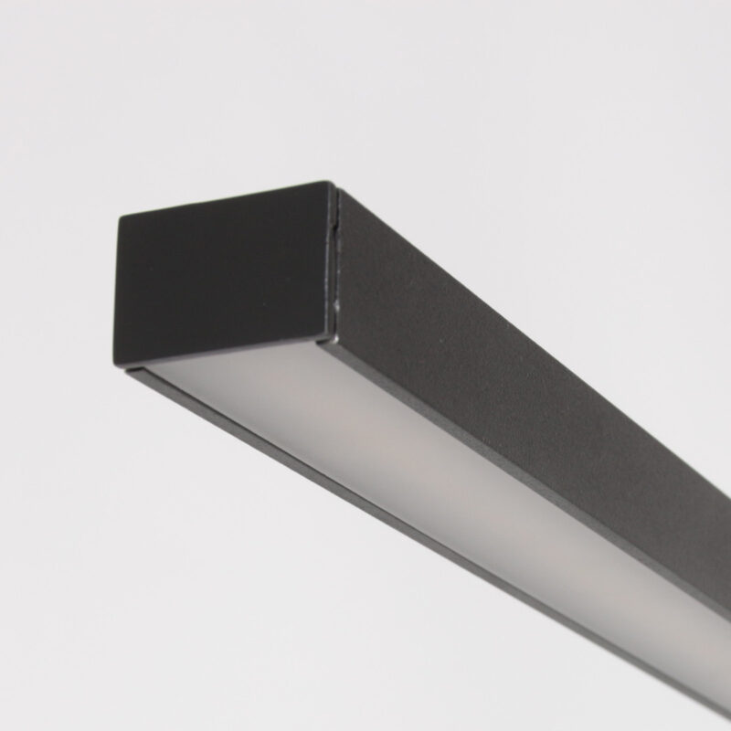 Zwarte hanglamp Bande 3319ZW, lichtkleur instelbaar en dimbaar - Afbeelding 4