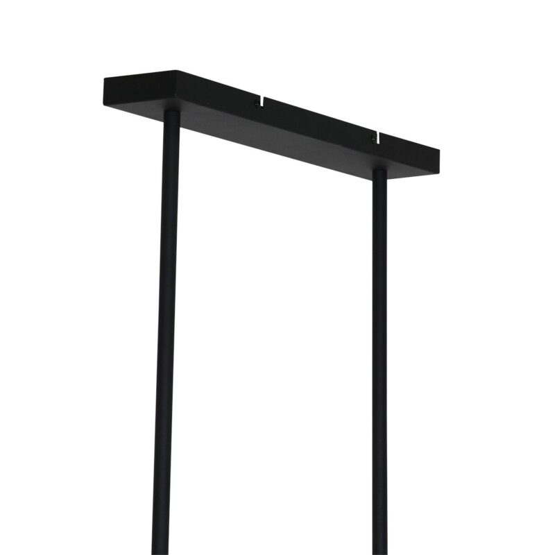 Zwarte hanglamp Buckley 2675ZW met 5 x een E27 fitting - Afbeelding 14